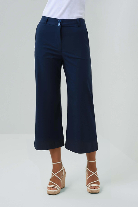 Ivanna Stretch Cropped Flare Pant