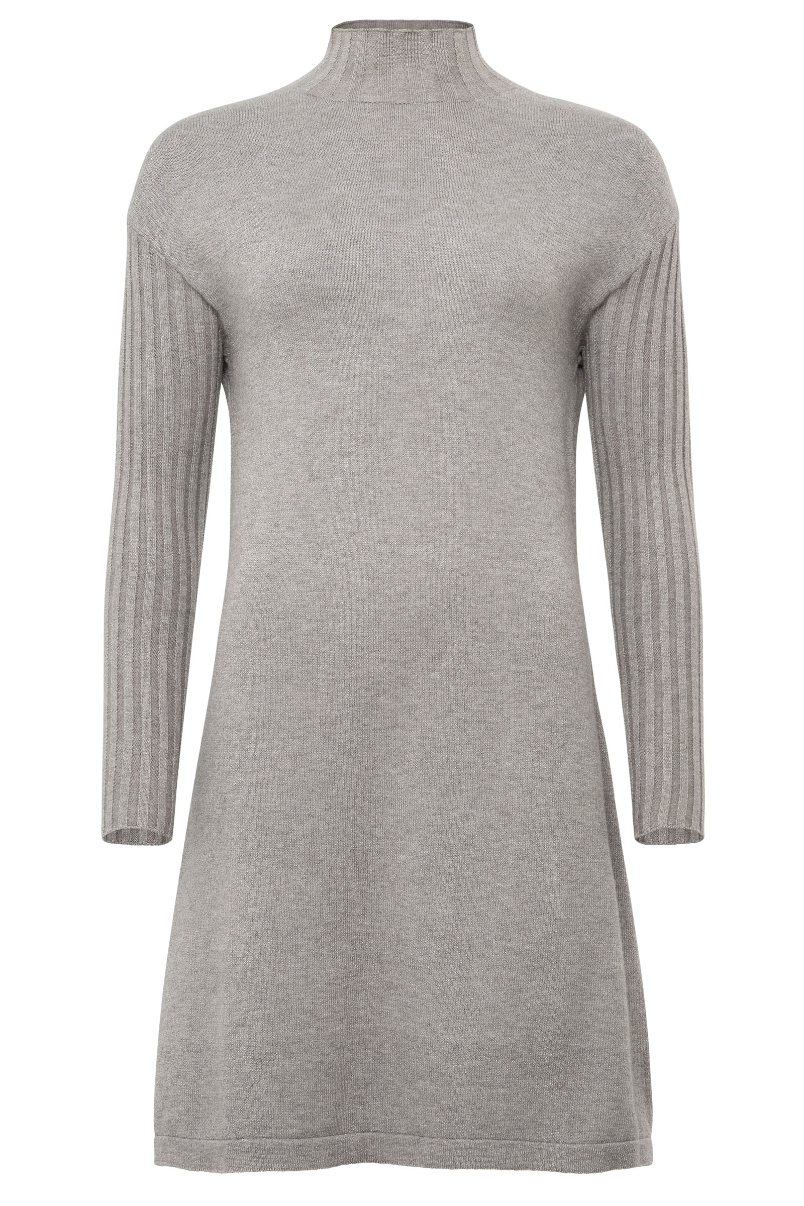 Kellan Turtleneck Lurex Dress