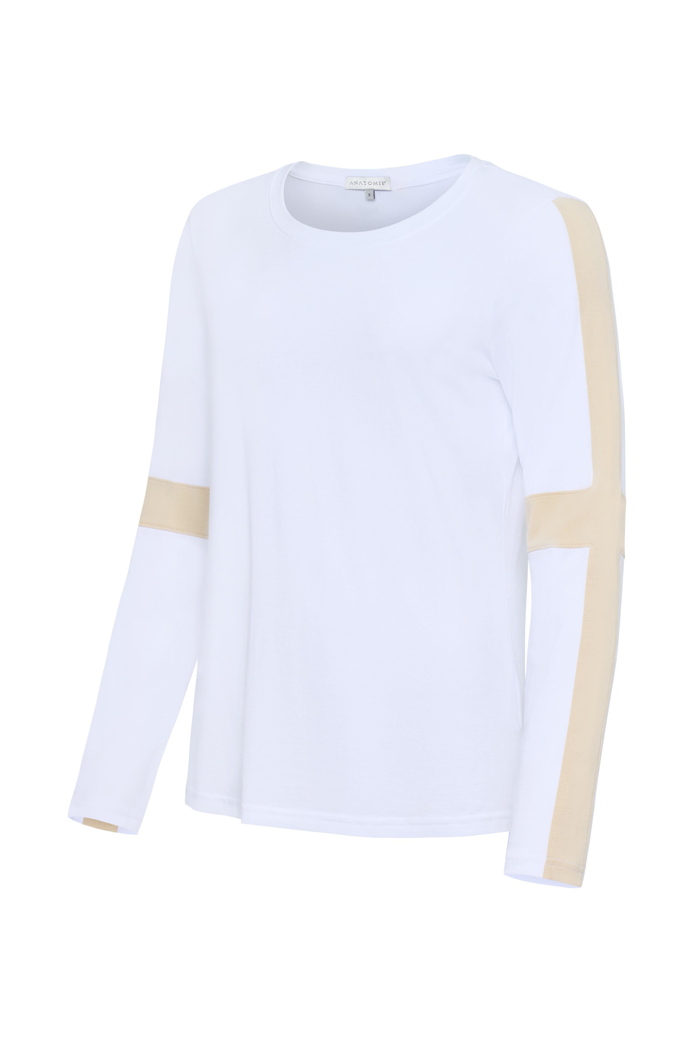 Kensley Contrast Sleeve Pima Top