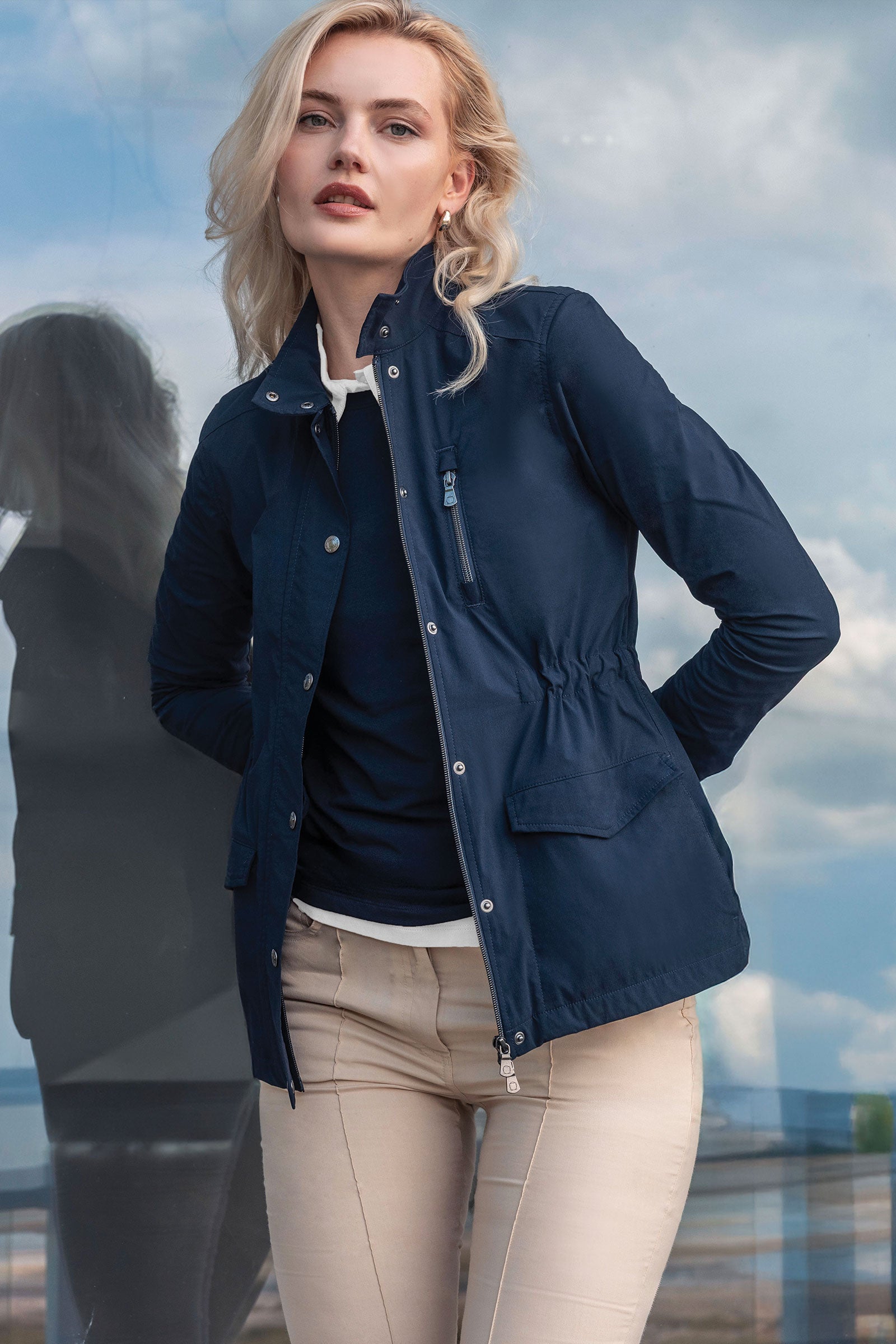 Lenny Ultralight Snap Front Jacket