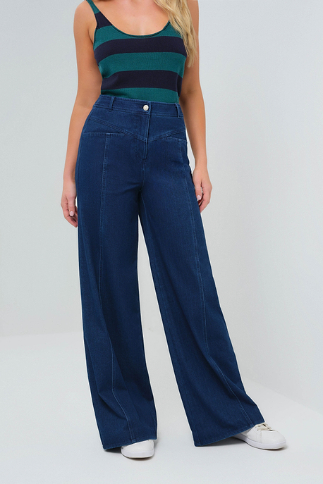 Katson Performance Denim Wide Leg Pant