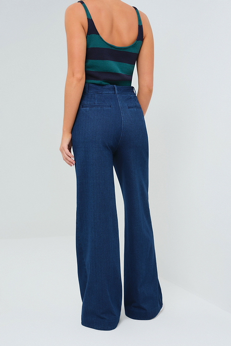 Katson Performance Denim Wide Leg Pant