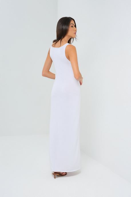 Milo Knit Maxi Dress with Button Front