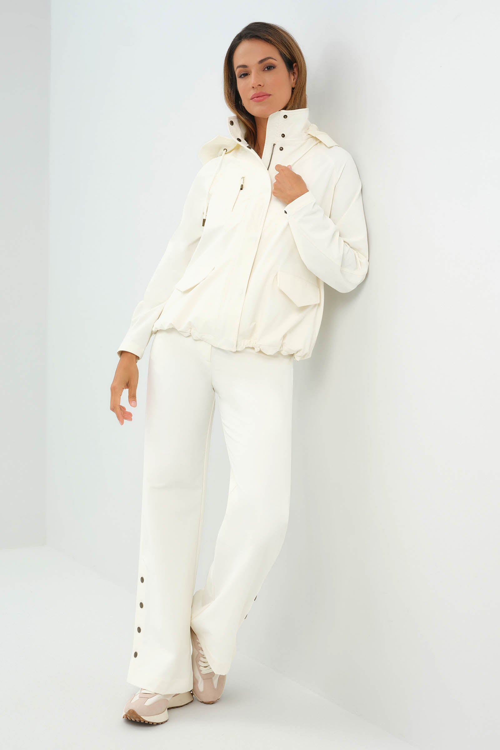 Tierra Water Resistant Stretch Nylon Utility Jacket