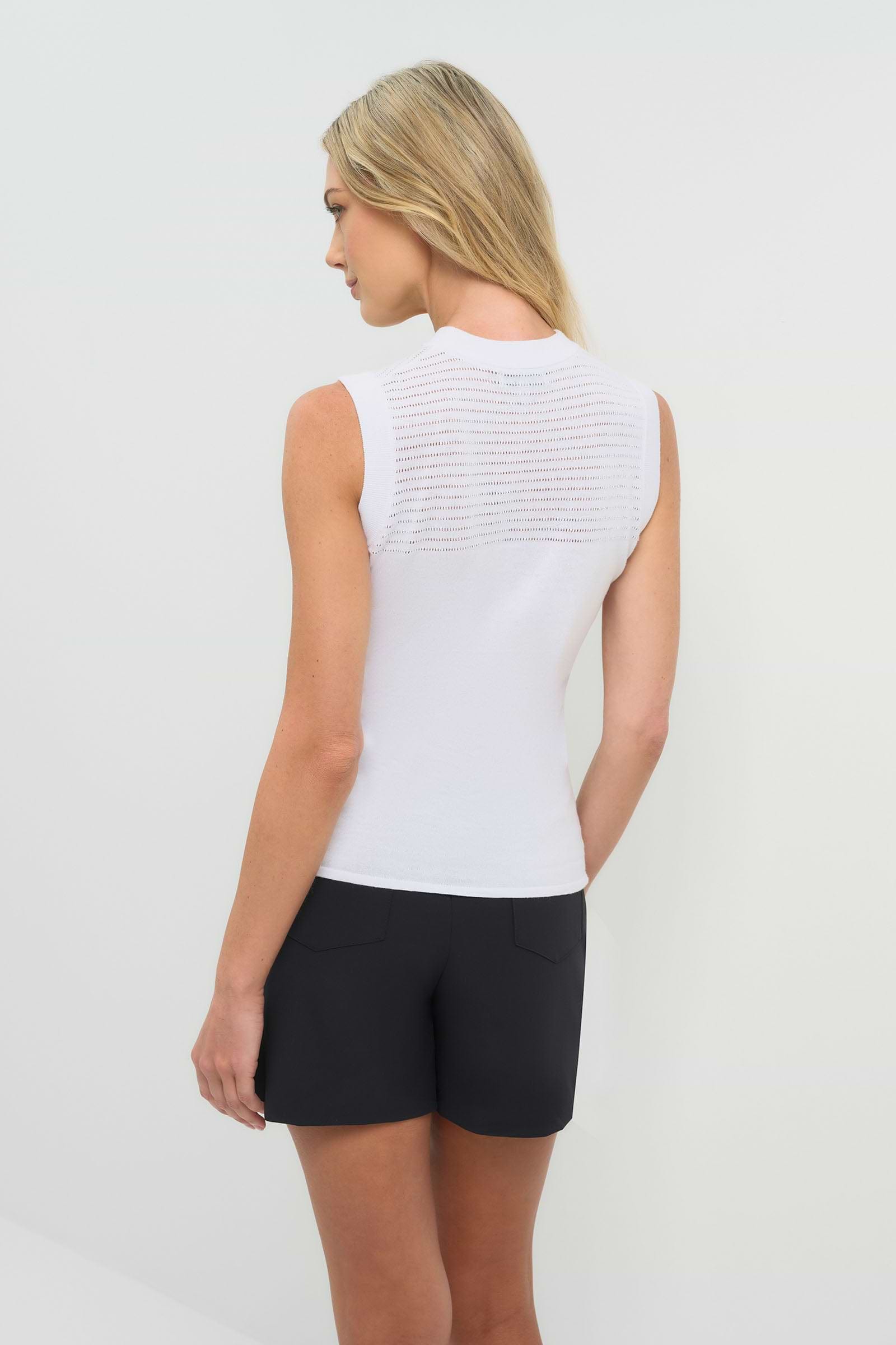 Evie Sleeveless Sweater Knit Top