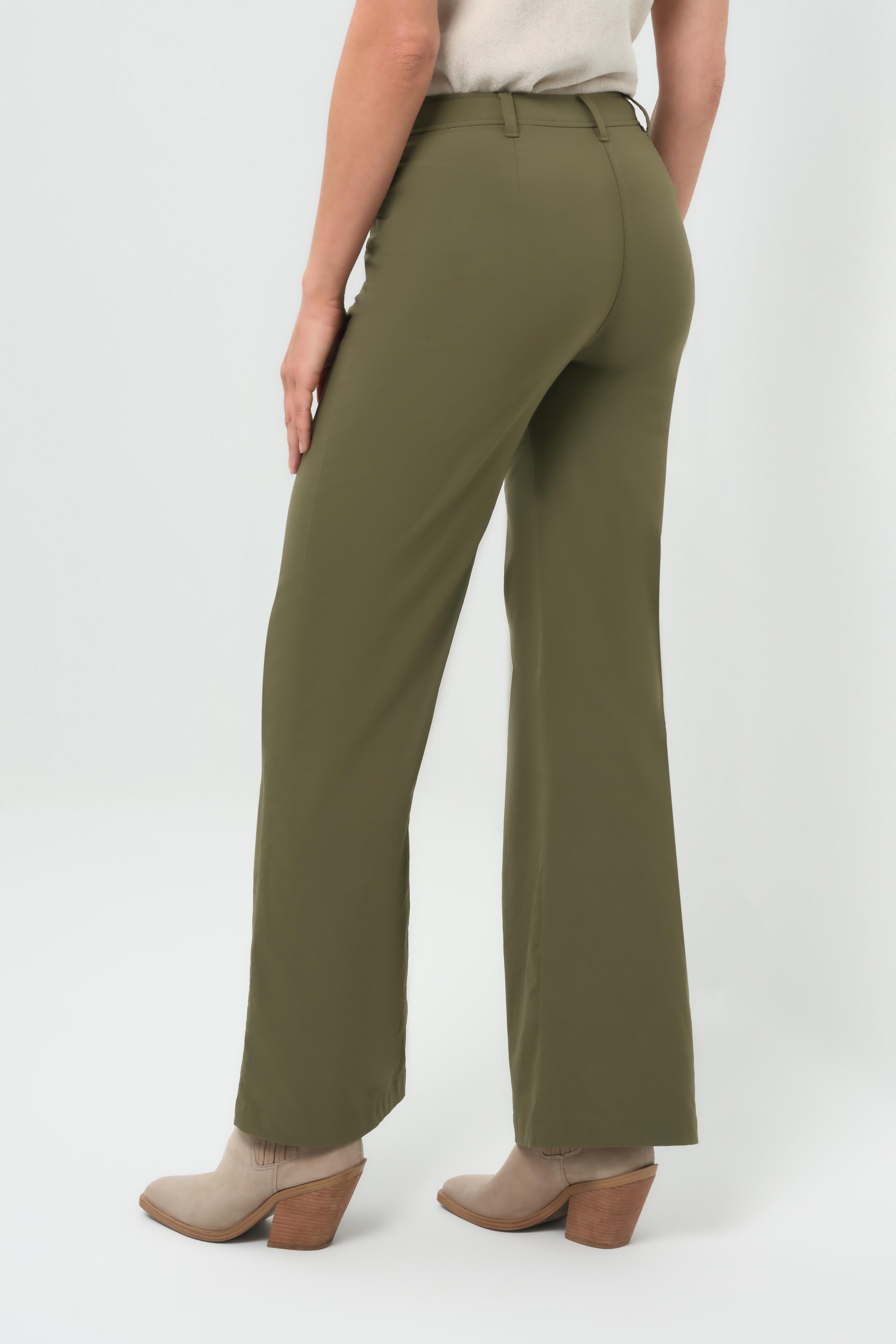 Greyson Mid-Weight Stretch Wide Leg Pant