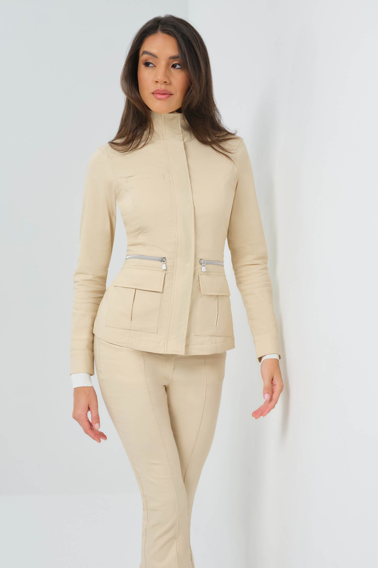 Kenya Safari Jacket in Wheat