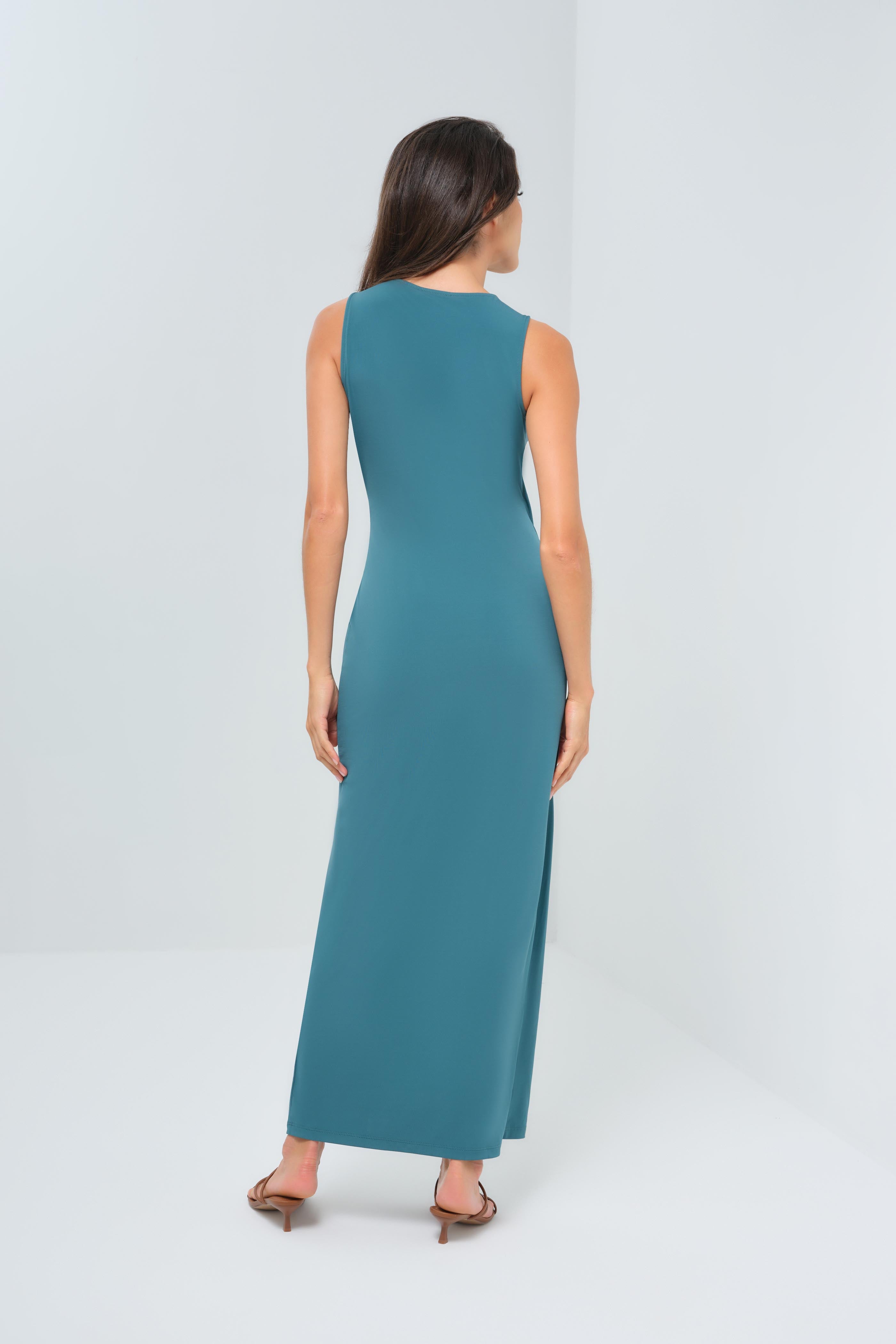 Olie Super Jersey Maxi Faux Wrap Dress