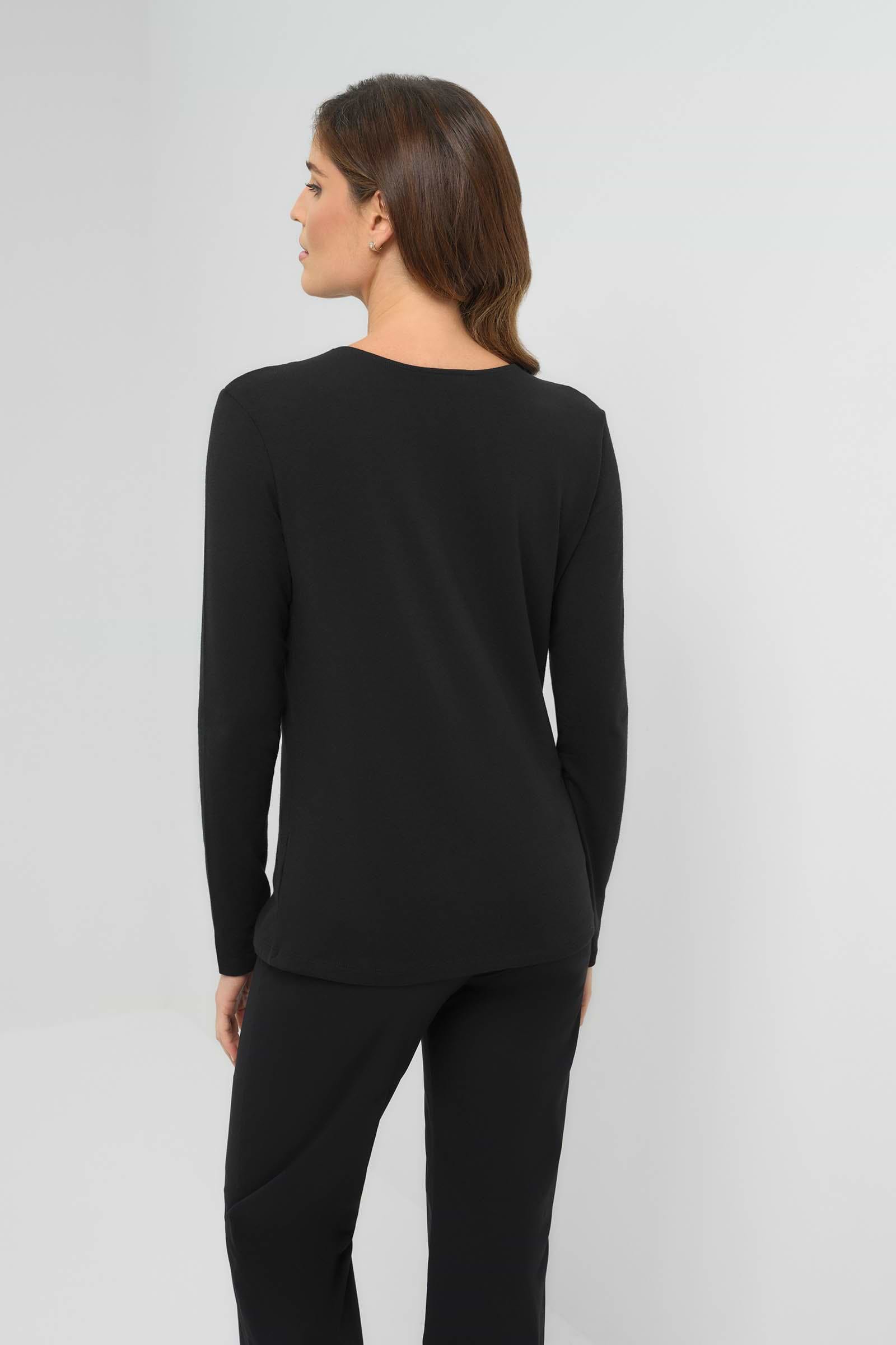 Calista Roll up Henley Top
