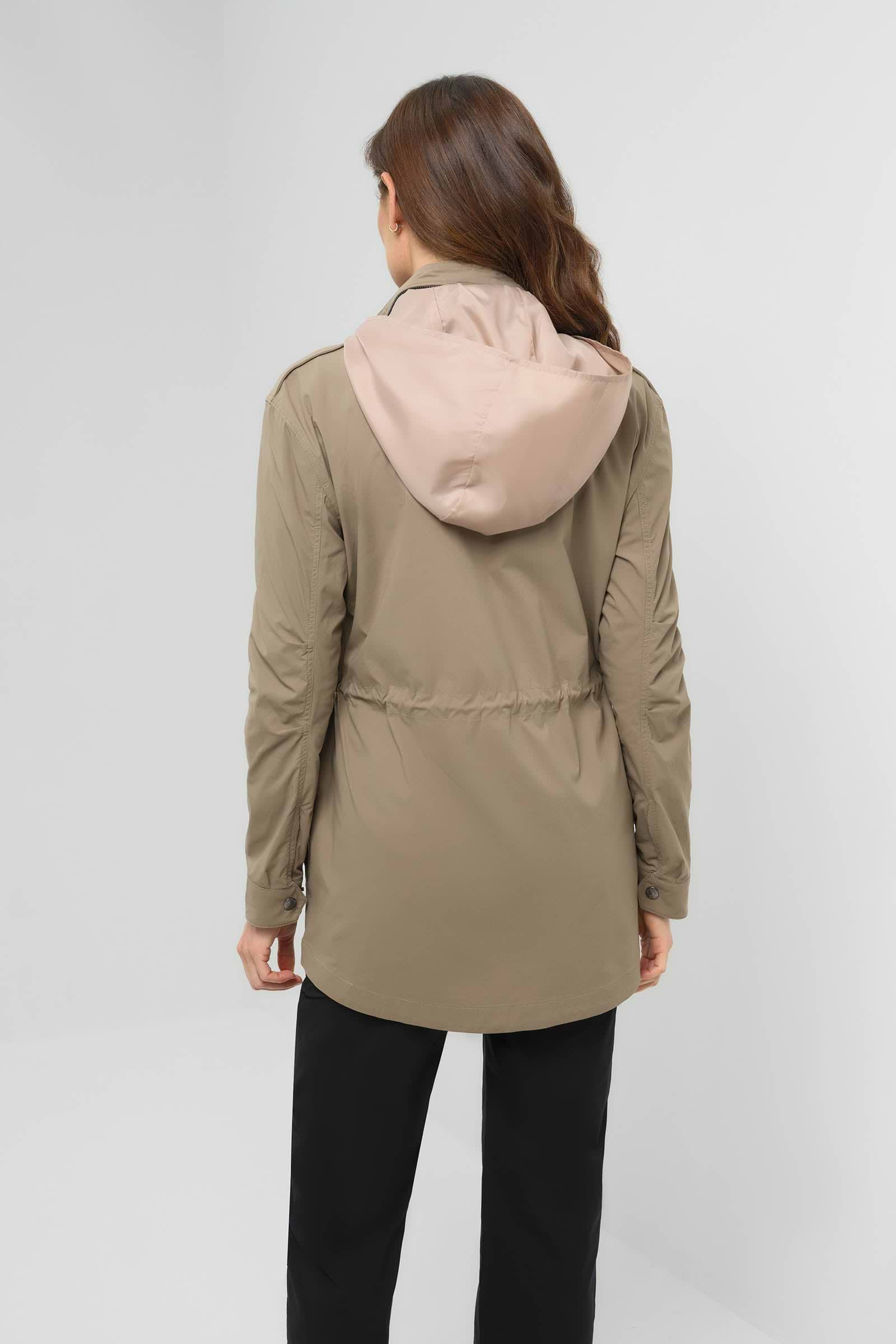 Courtney Lightweight Utility Jacket with Hood