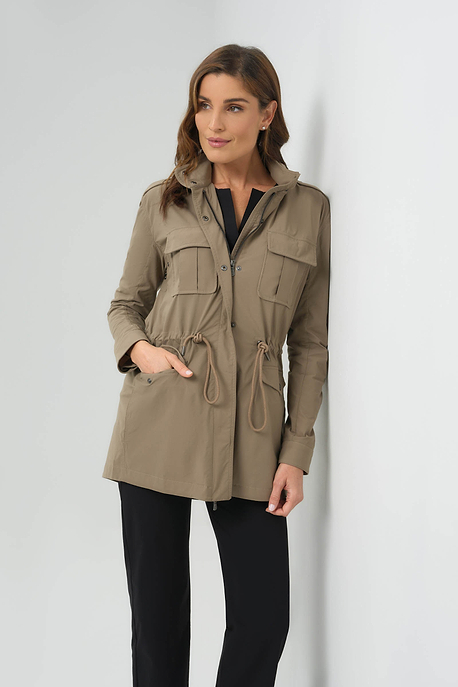 Courtney Lightweight Utility Jacket with Hood