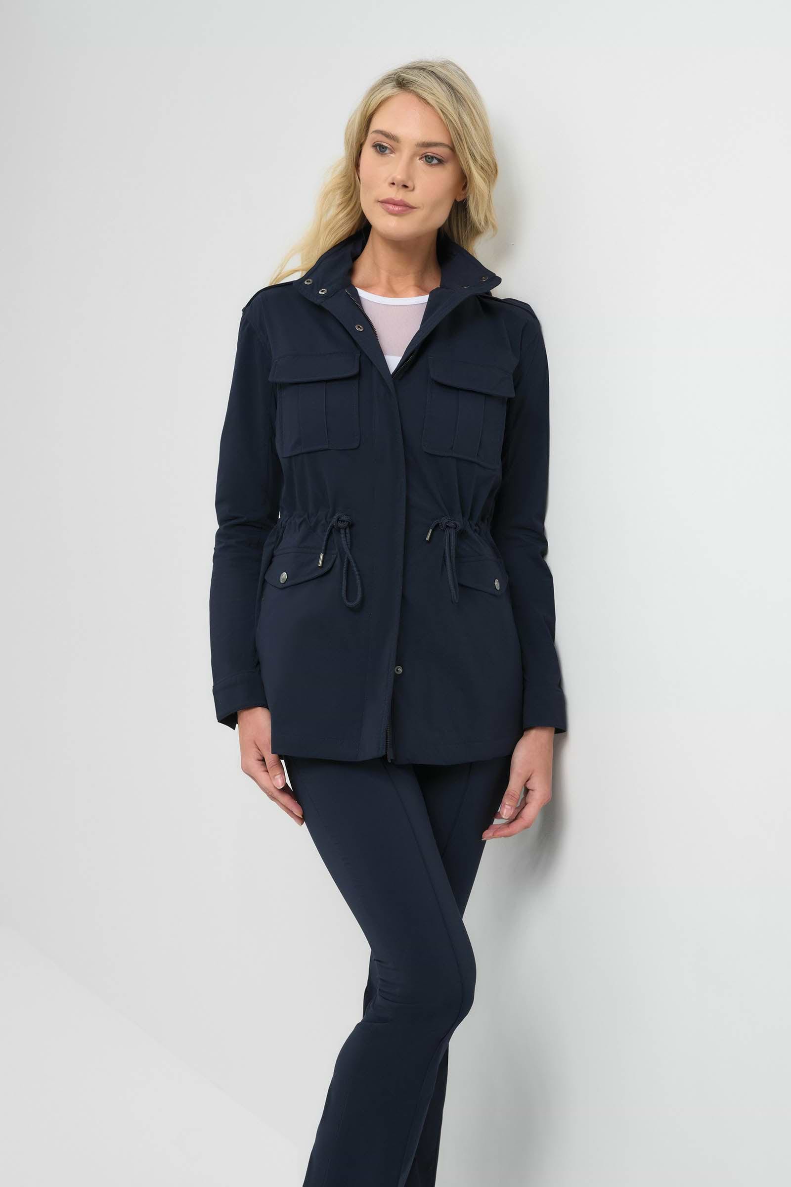 Courtney Lightweight Utility Jacket with Hood