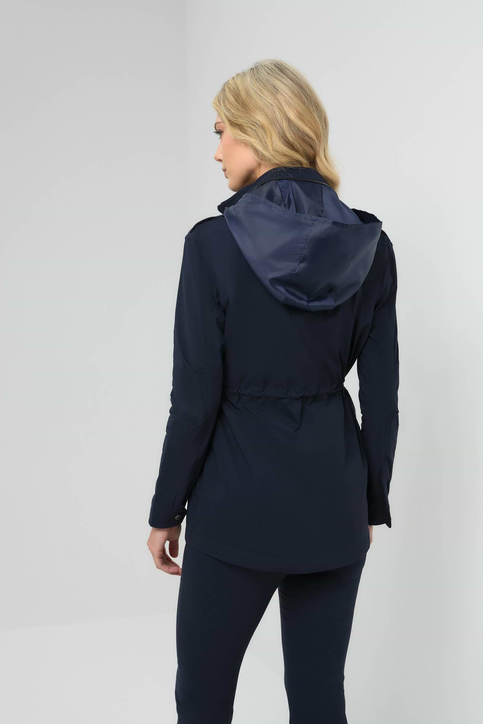 Courtney Lightweight Utility Jacket with Hood