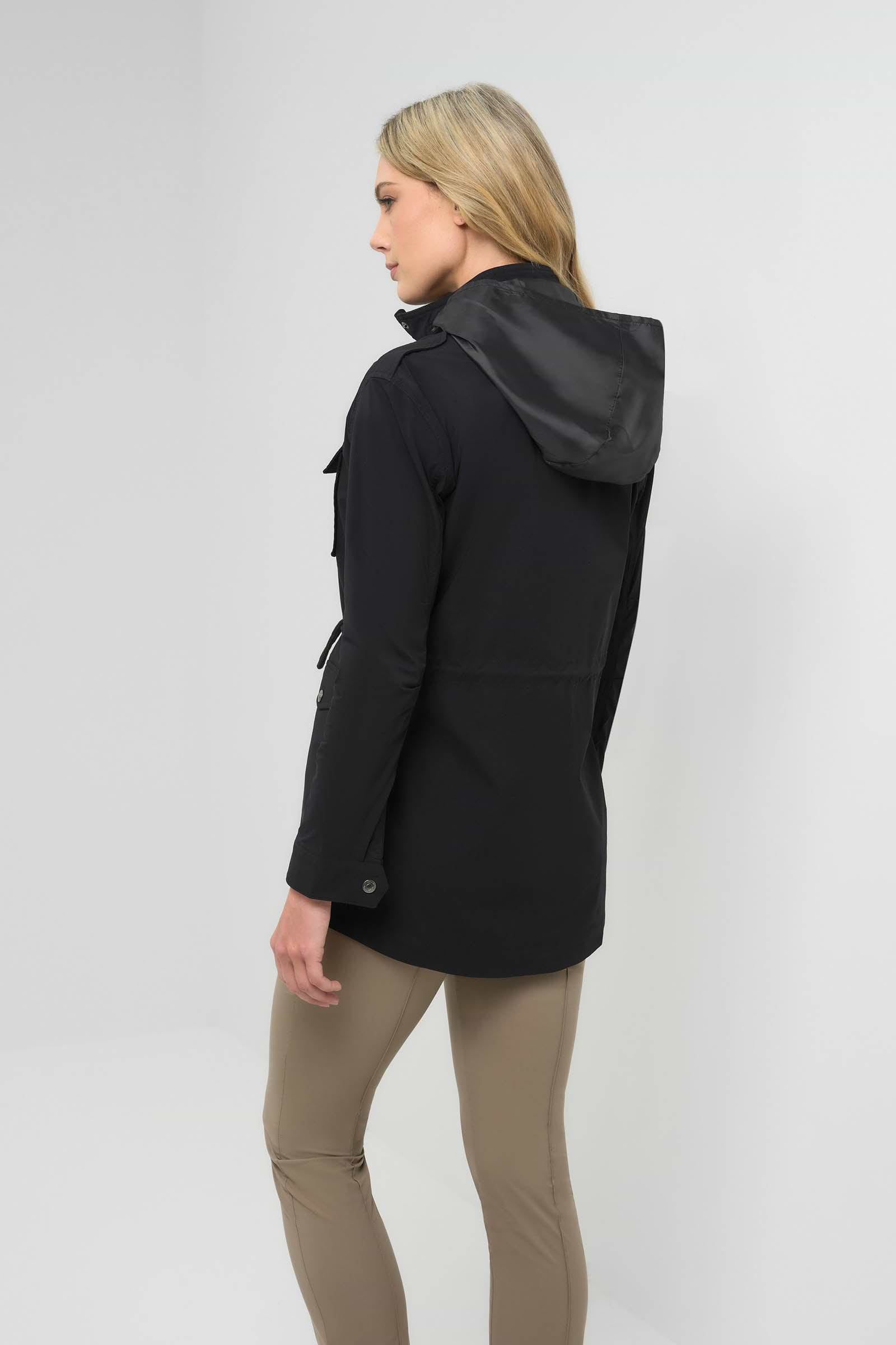 Courtney Lightweight Utility Jacket with Hood