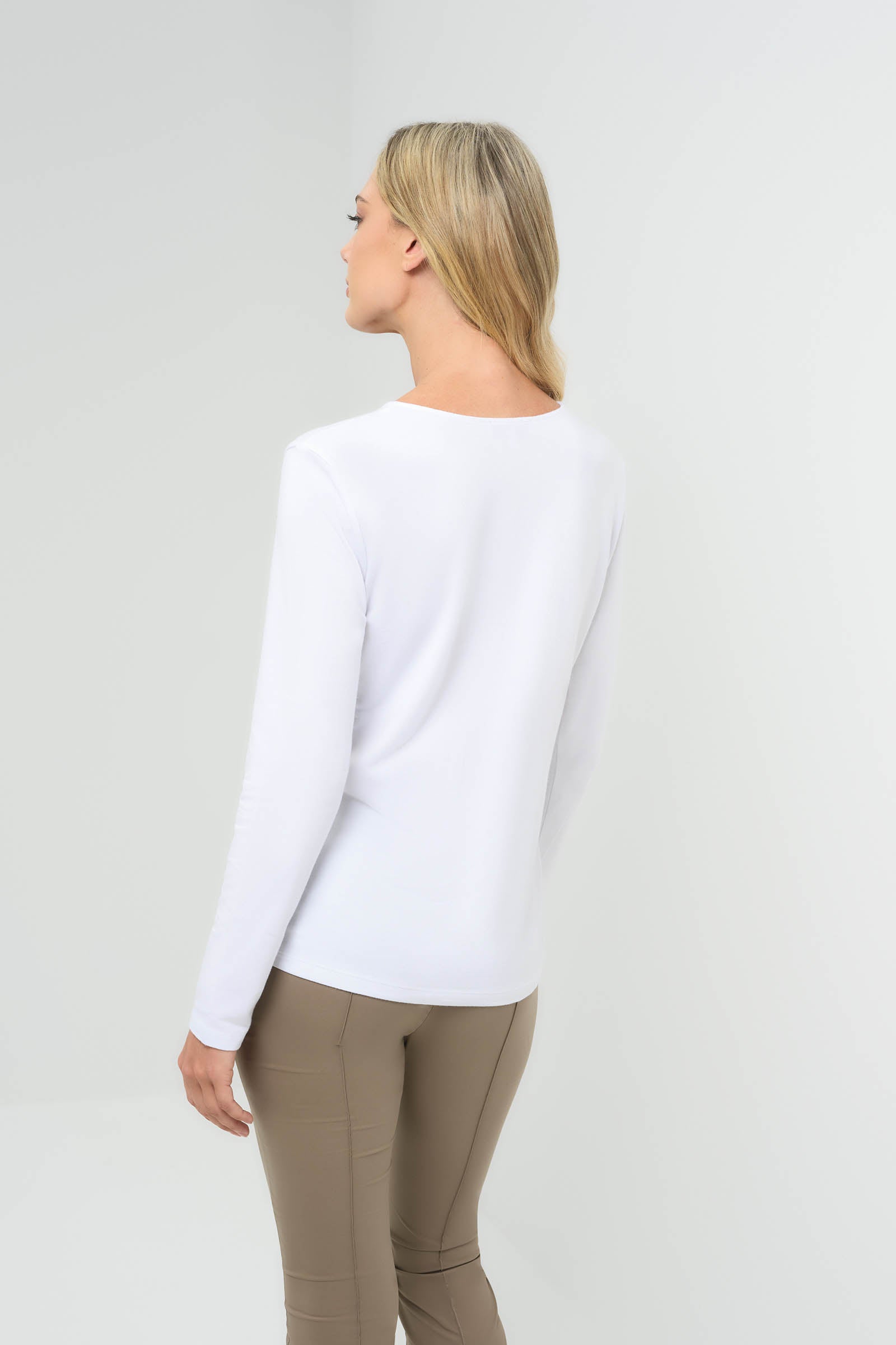 Calista Roll up Henley Top
