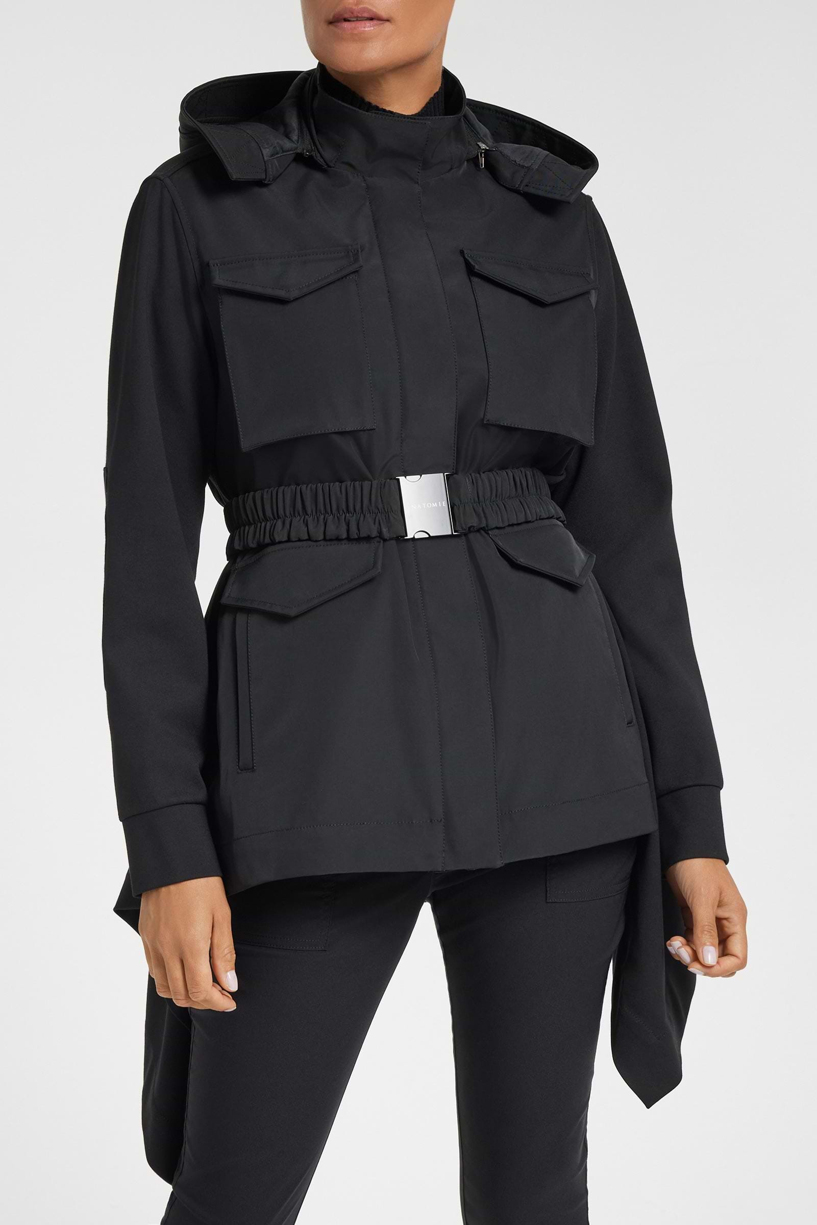 Modern rain outlet jacket