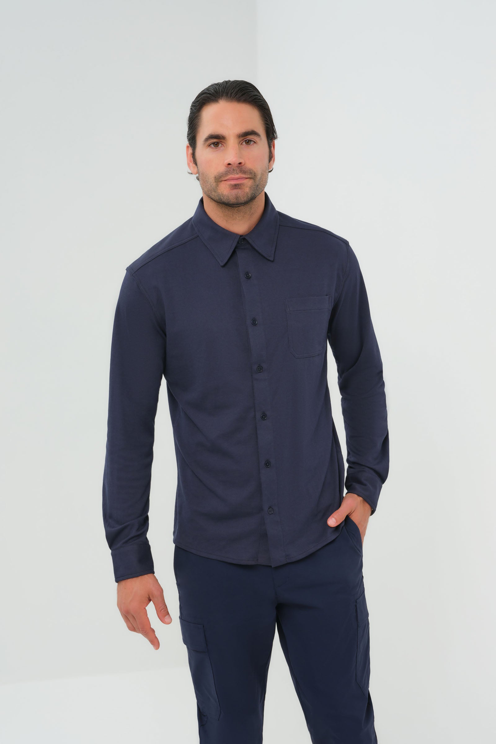 Nick Piquet Button Down Shirt