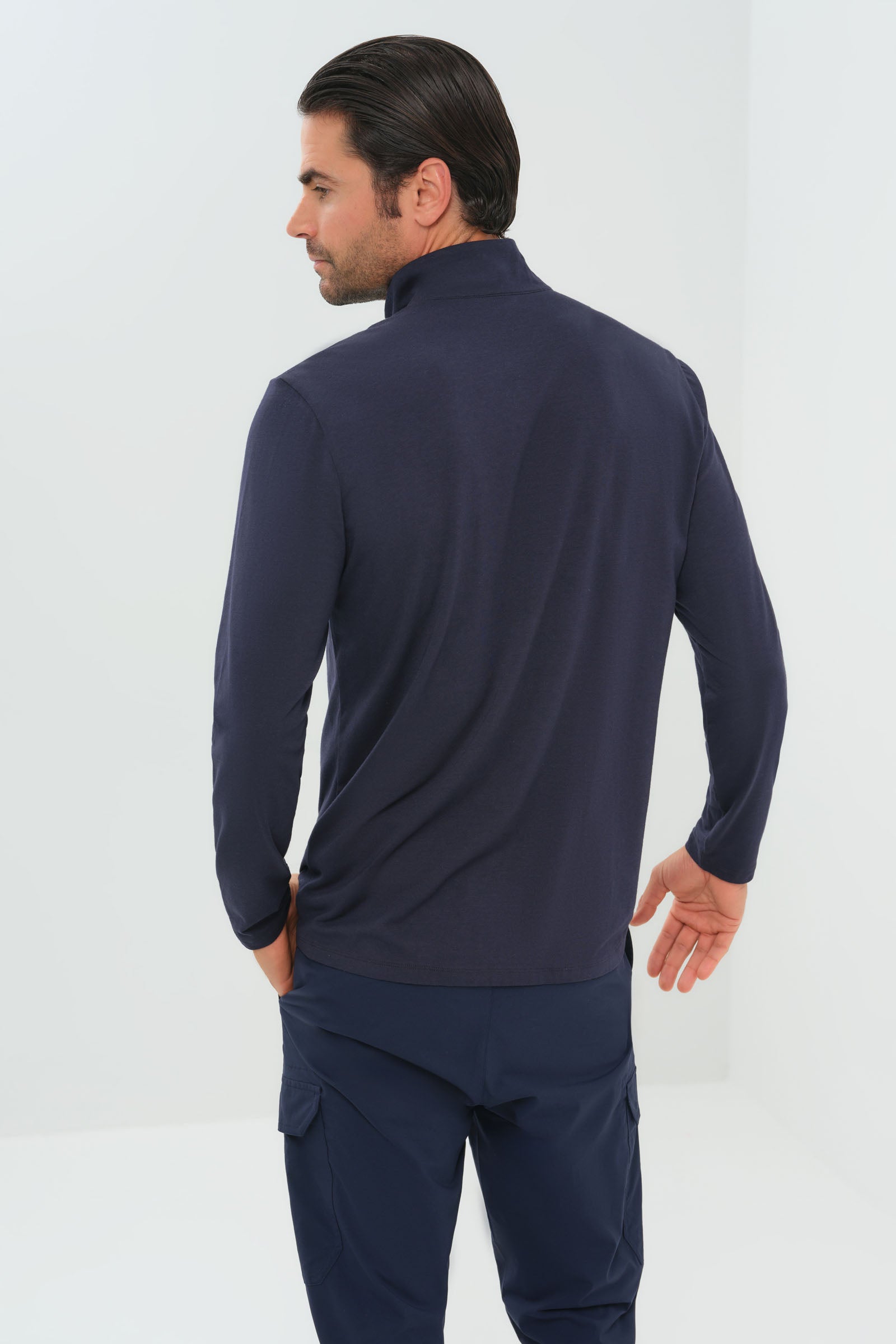 Charlie Zip Pima Top