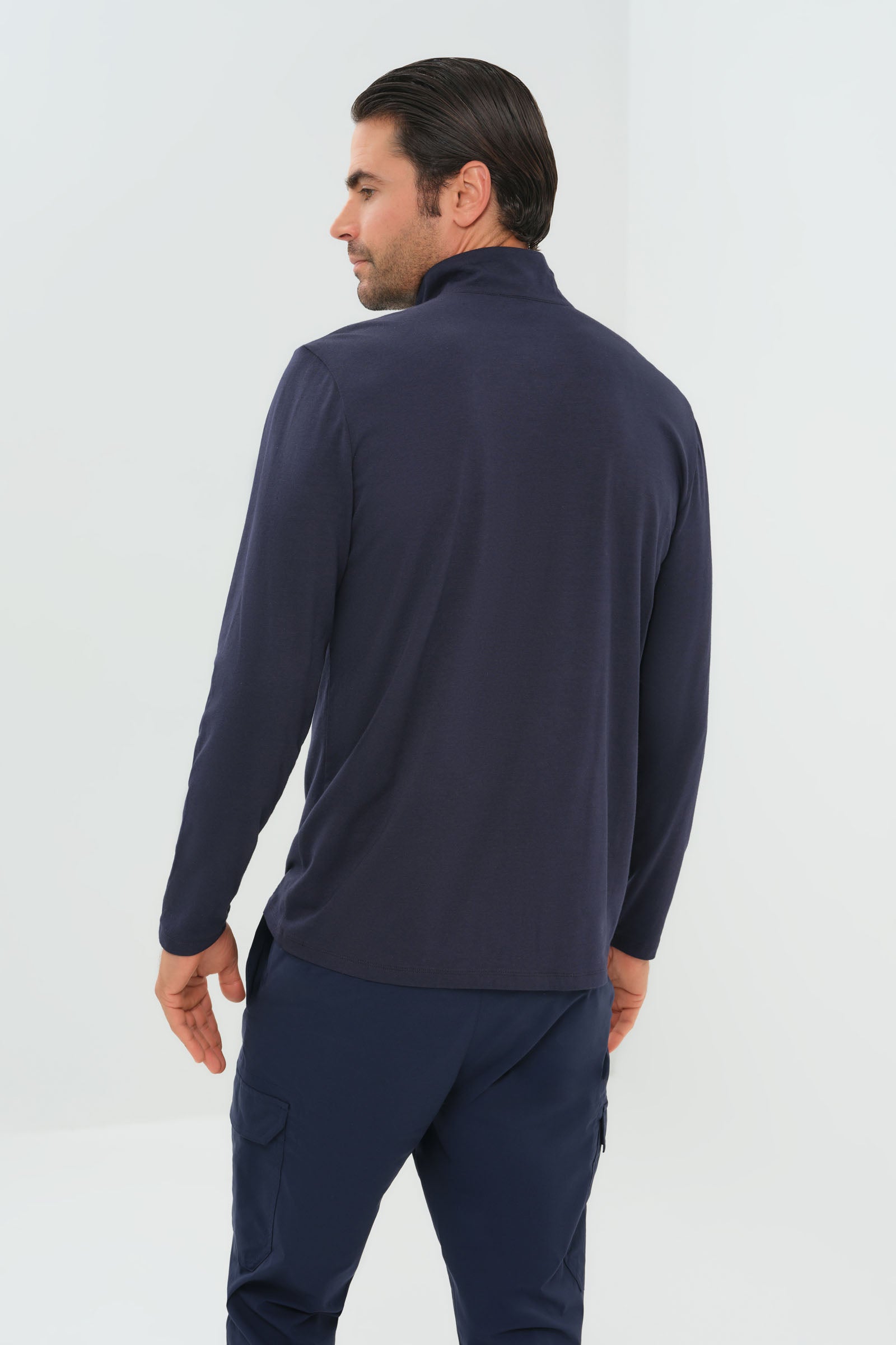 Charlie Zip Pima Top