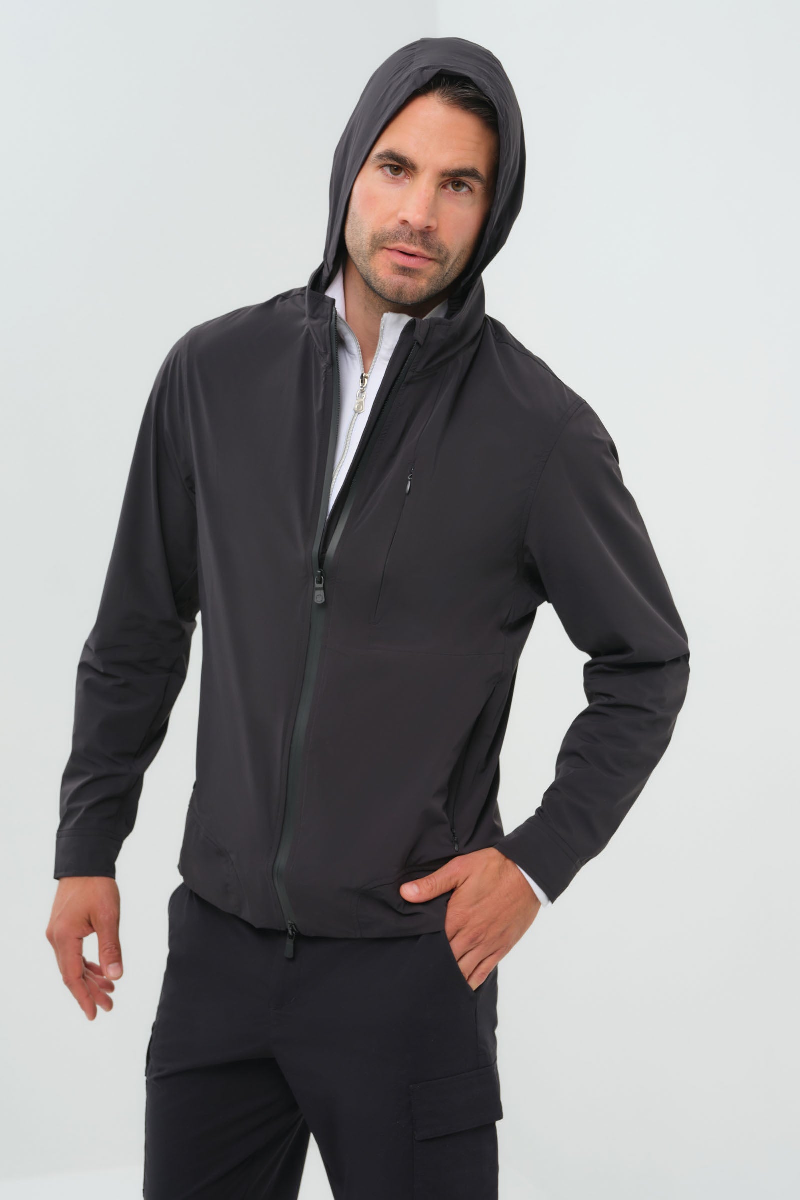 Jack Water Resistant Hooded Jacket