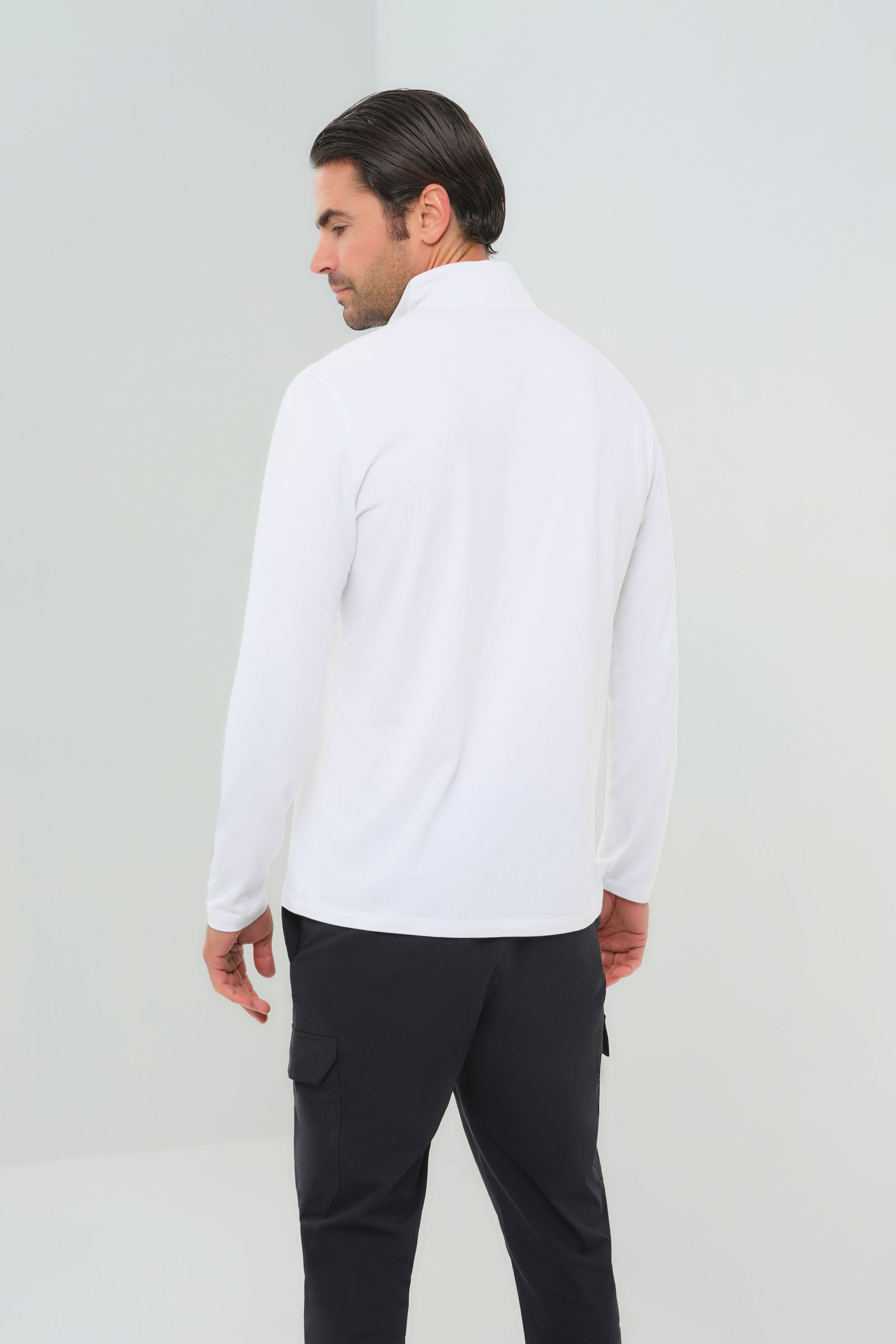 Charlie Zip Pima Top