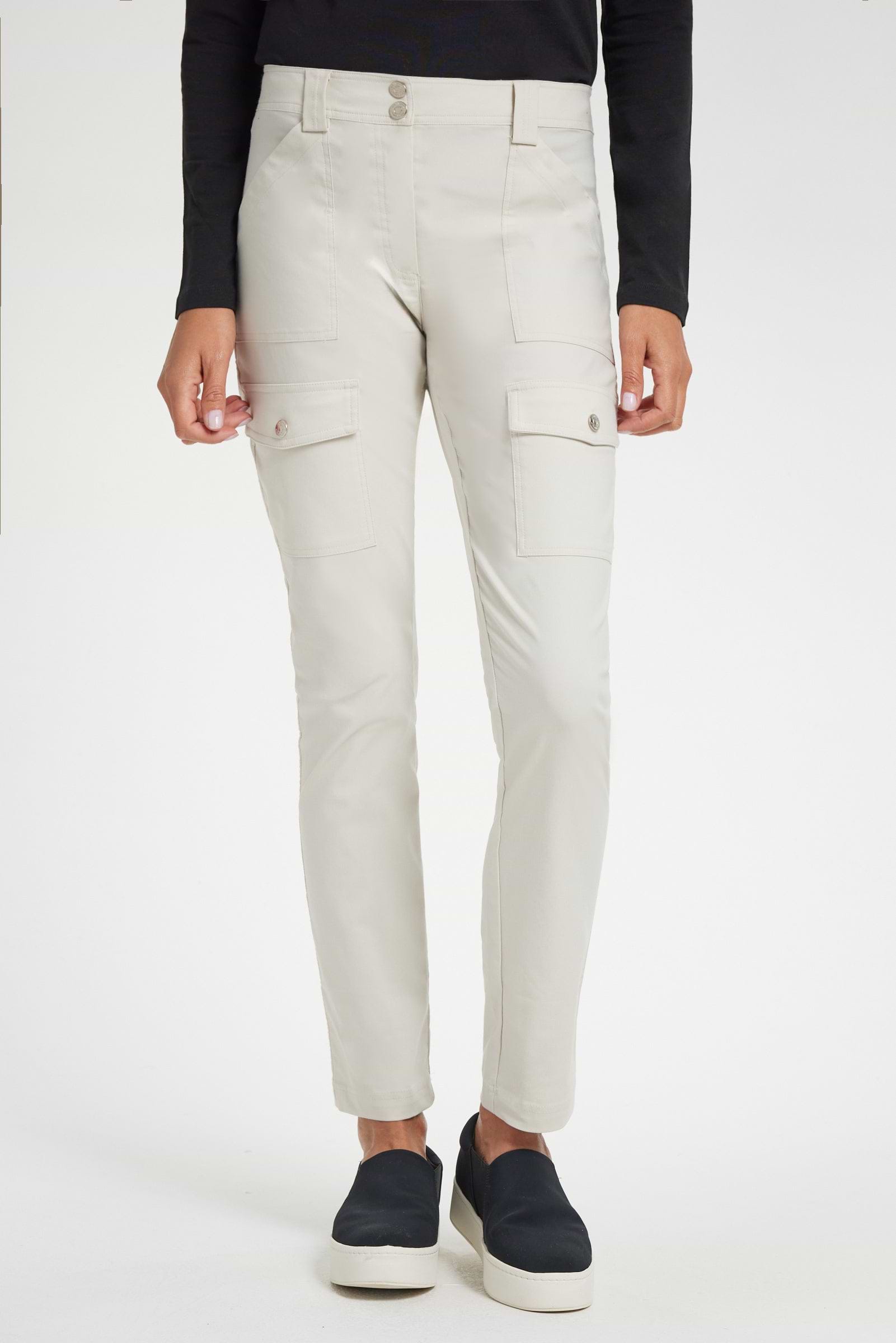Kate Skinny Cargo Pant in Stone