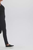 The Best Travel Pants. Video of the Skyler Cozy Fleece-Lined Travel Pant in Black