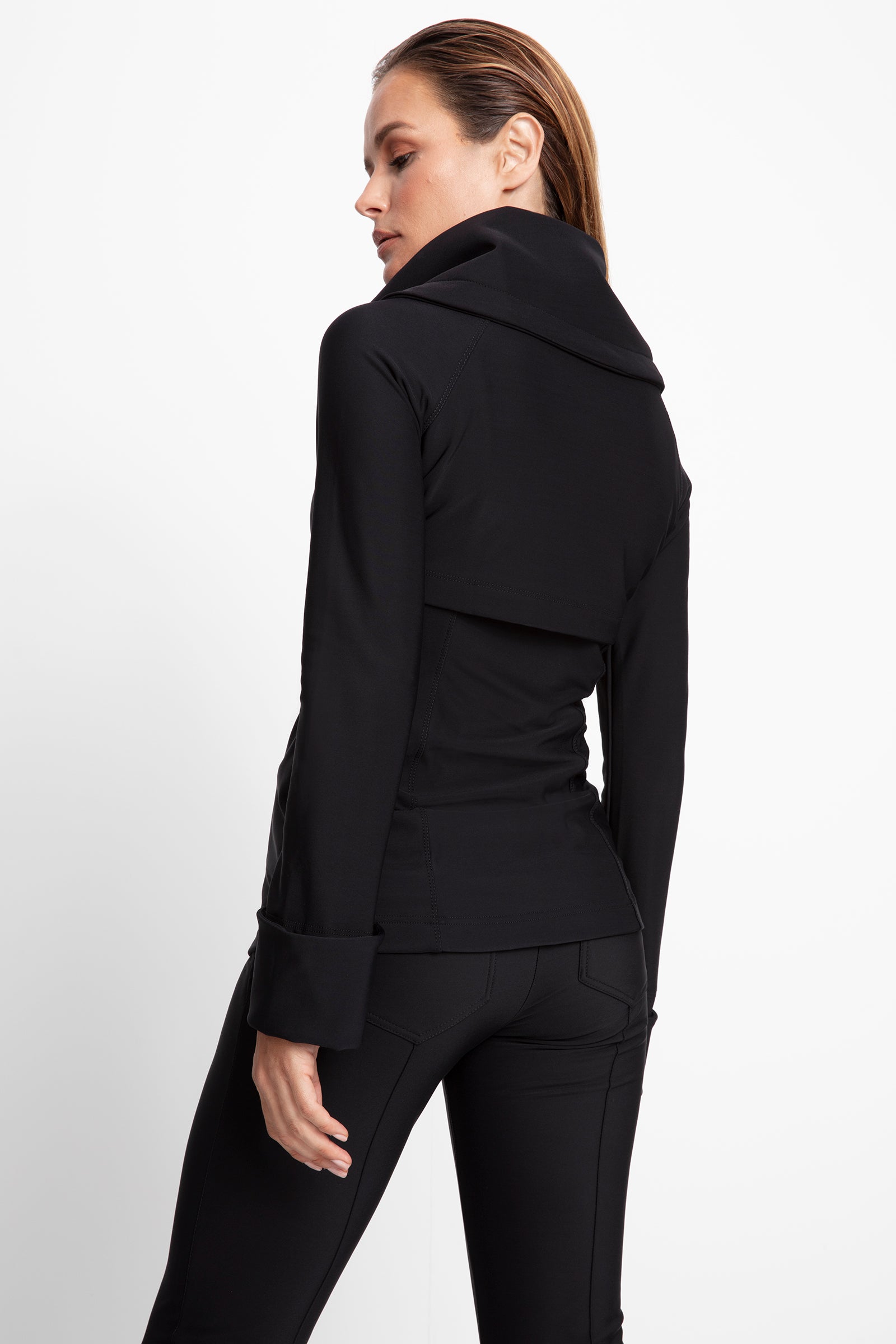 Lugano Asymmetrical Zip Front Jacket