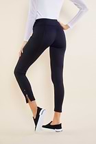 The Best Travel Pants. Back Profile of the Allie Pant in Black