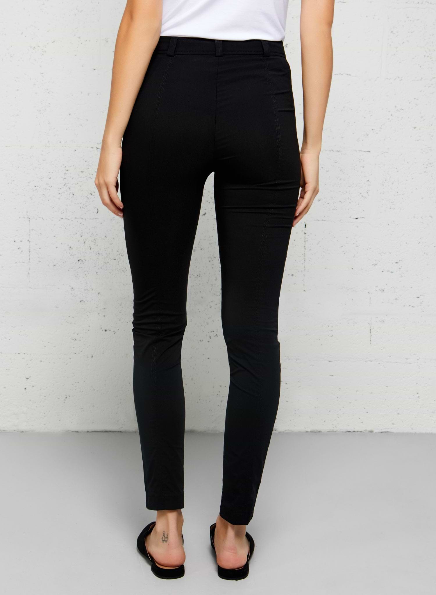 The Compass High Waist Pants In Black Curves • Impressions Online Boutique