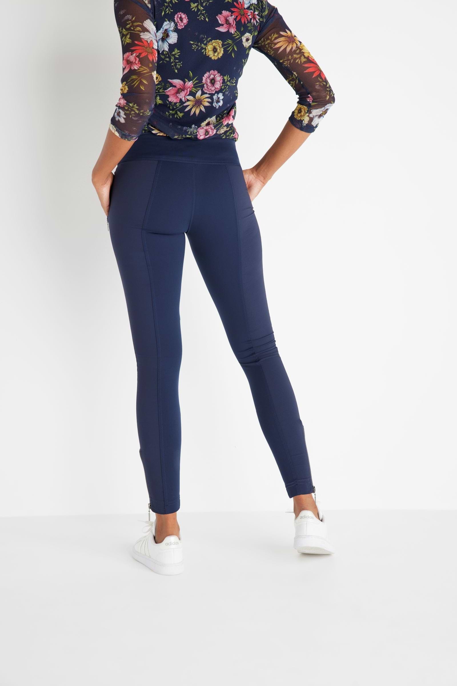 The Best Travel Pants. Back Profile of the Allie Pant in Navy