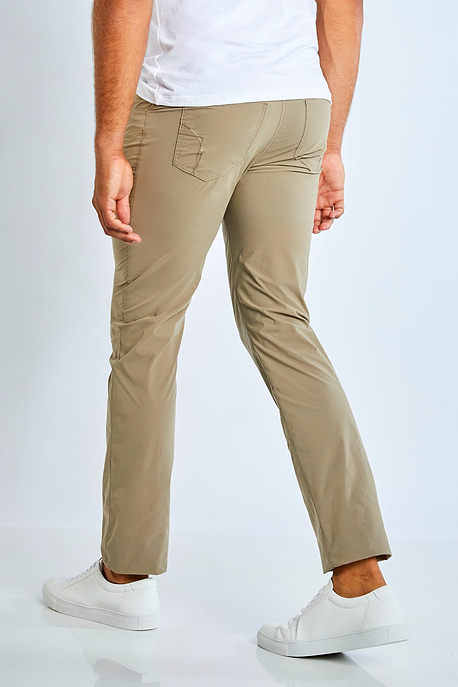 Women's Travel Trousers - Khaki FORCLAZ