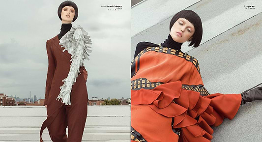 Anatomie Goes High Fashion in Solstice Magazine