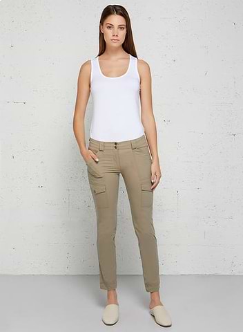 Kate Skinny Cargo Pant for Spring Travel