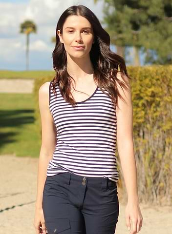 Bri Nautical Striped Top