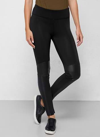 Traveling in Leggings The Italia Faux Leather Legging