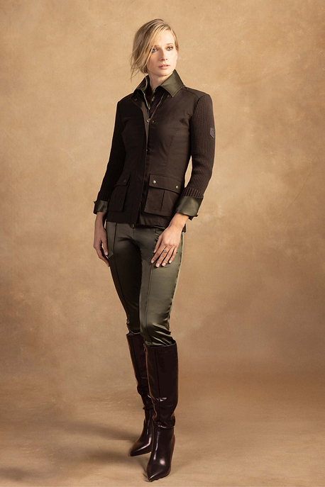 Arden Satin Straight Leg Pant