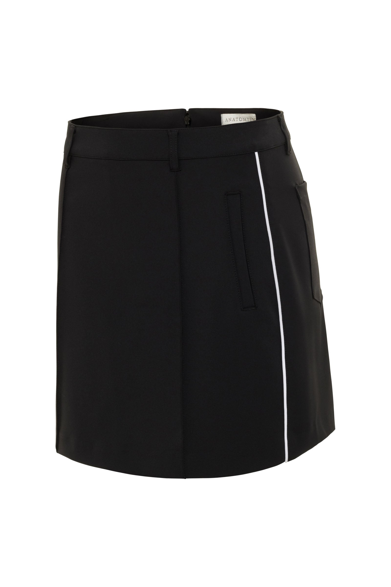 Laurel Stripe Performance Twill Skort with Side Stripe