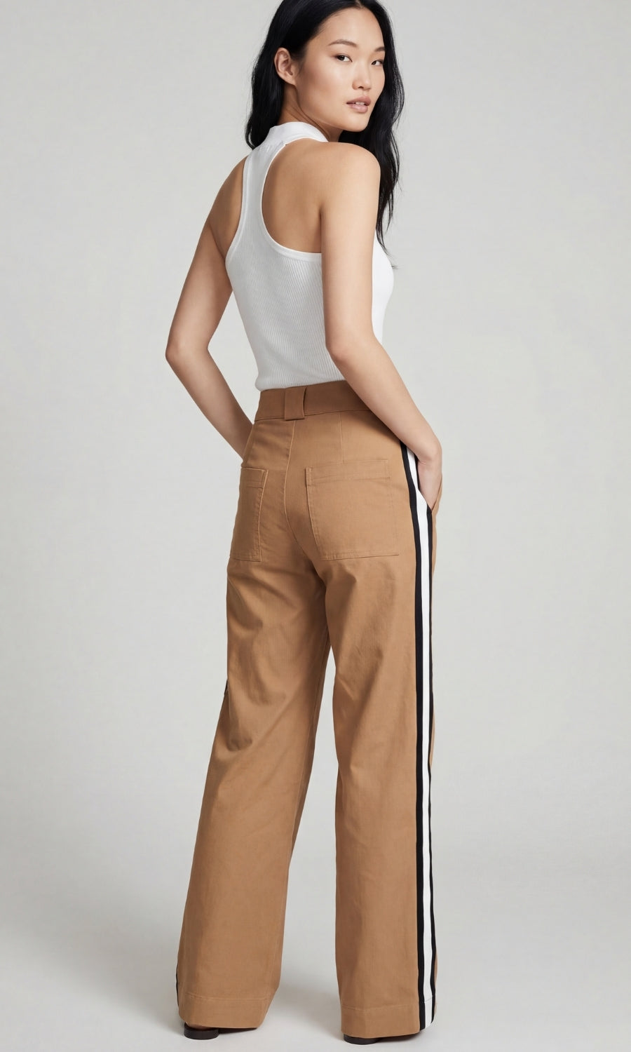 Phillipa Sport Relaxed Wide Leg Trouser