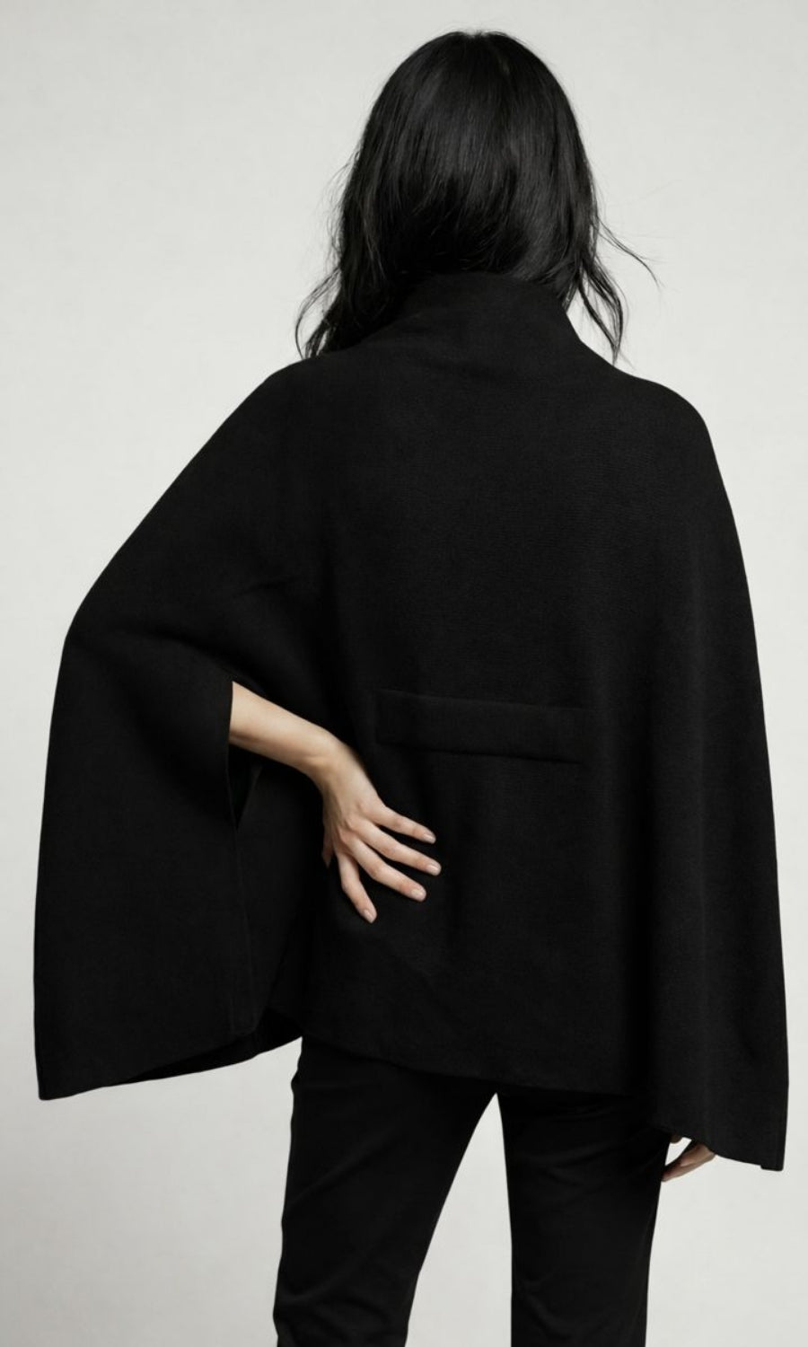 Kai Knit Waist Tie Cape