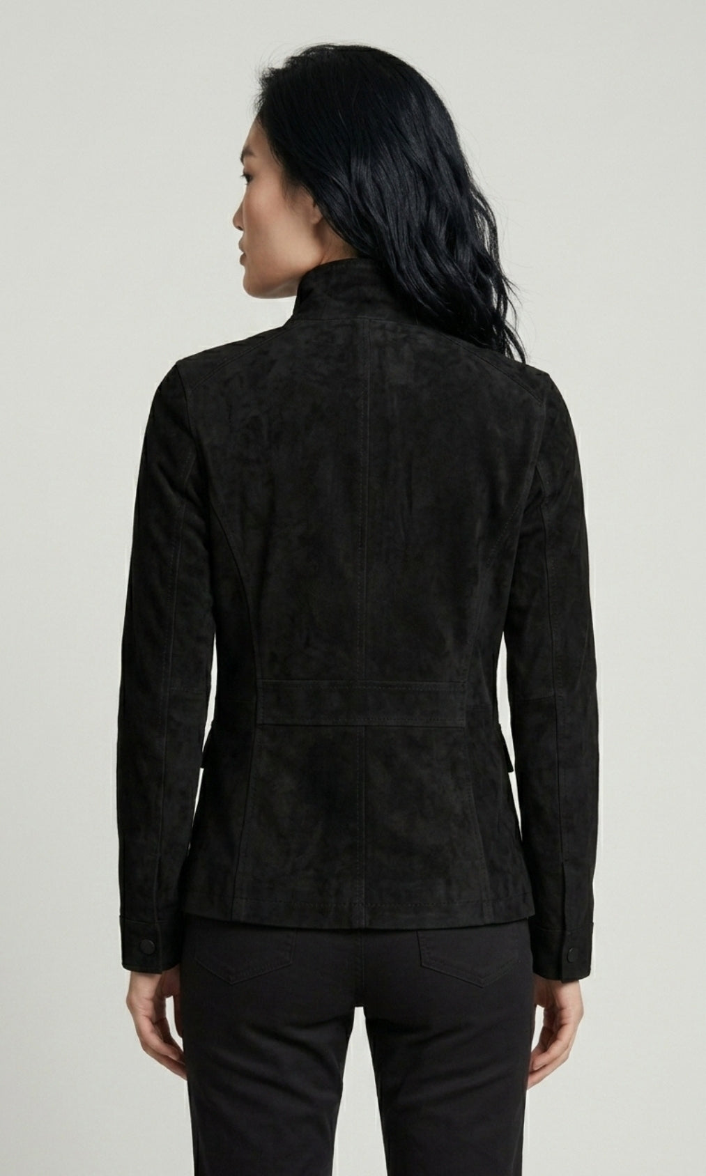 Kenya Faux Suede Safari Jacket