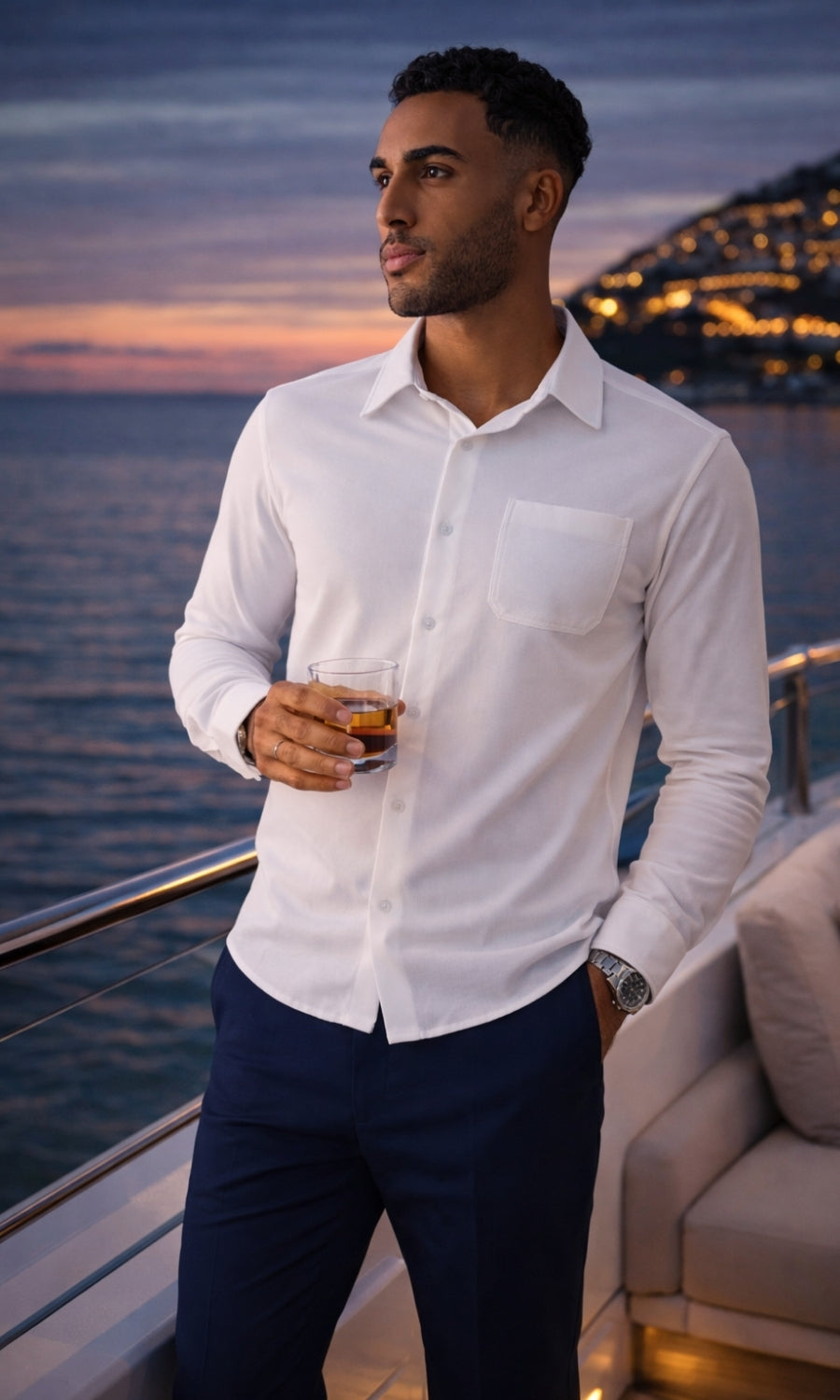 Nick Piquet Button Down Shirt