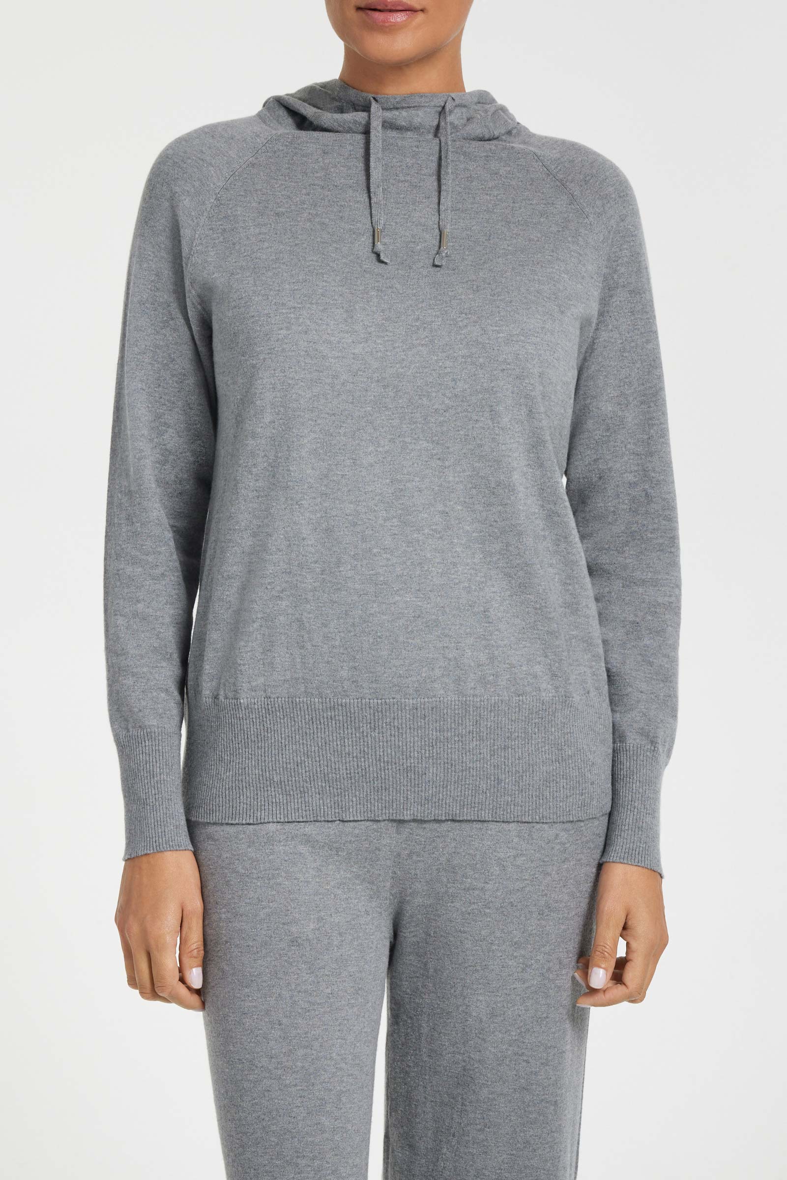 Emery Hoodie in Heather Grey