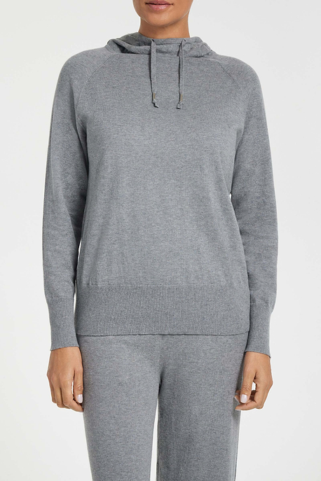 Emery Hoodie in Heather Grey