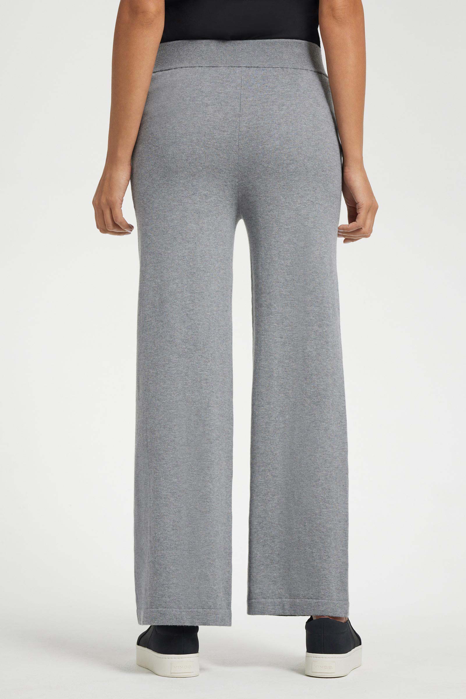 Catalina Knit Pant In Heather Grey