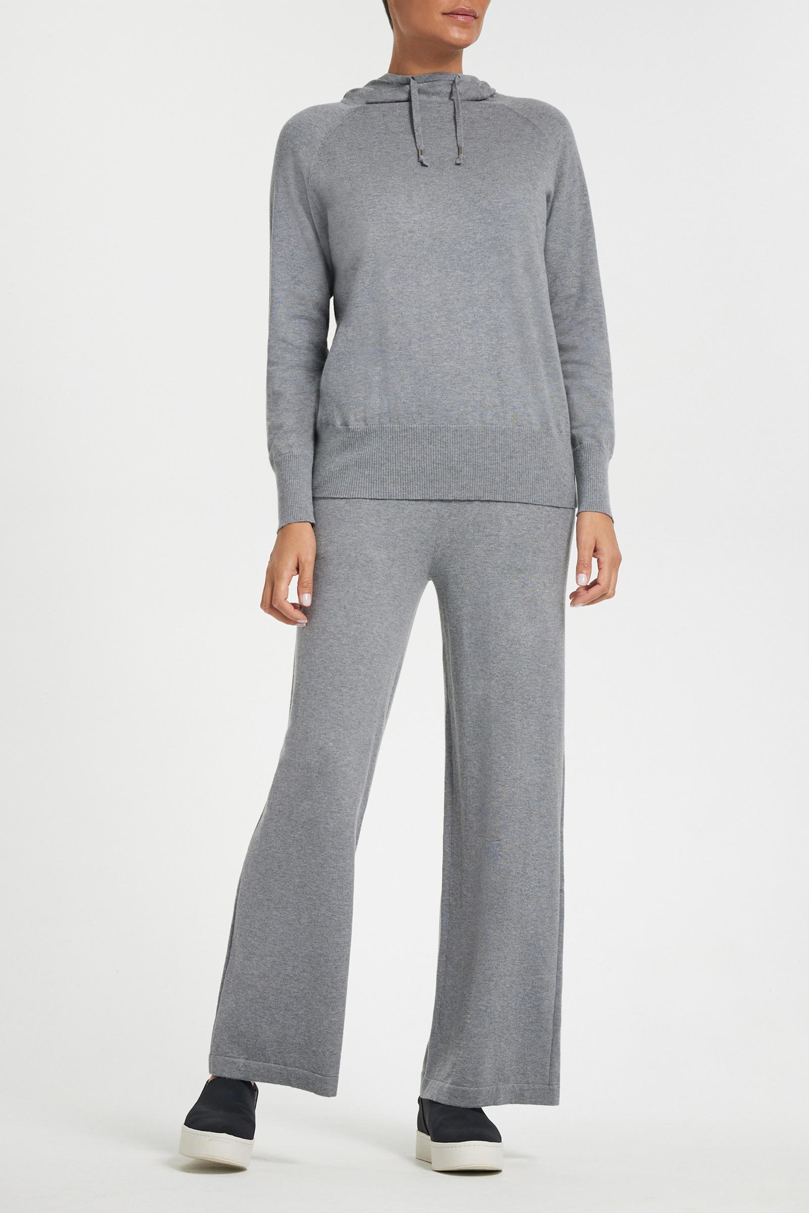 Emery Hoodie in Heather Grey