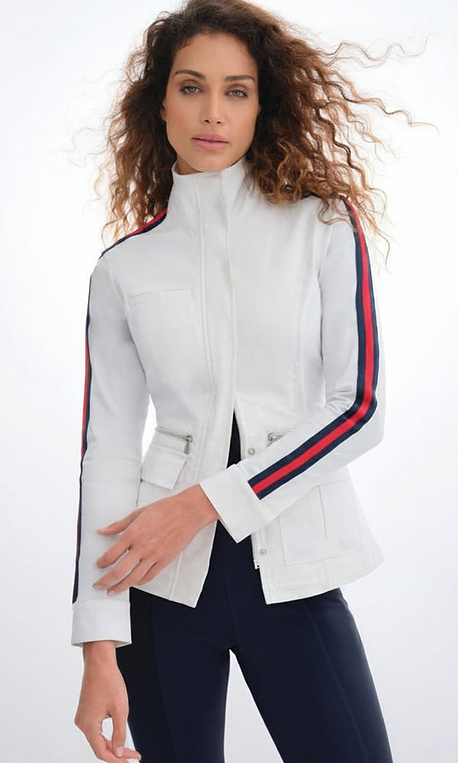 Kenya Sport Performance Cotton Striped Jacket