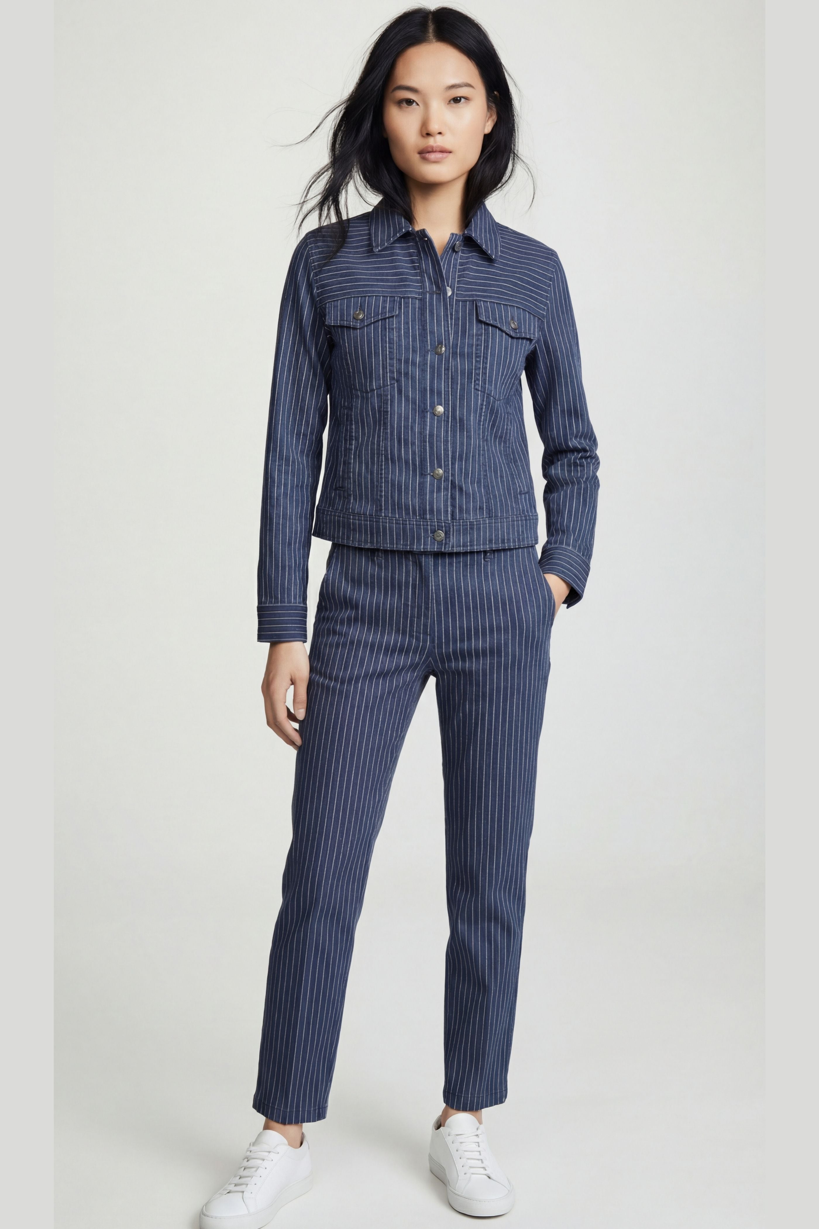 Dynamic Dina Striped Ultralight Tapered Ankle Pant