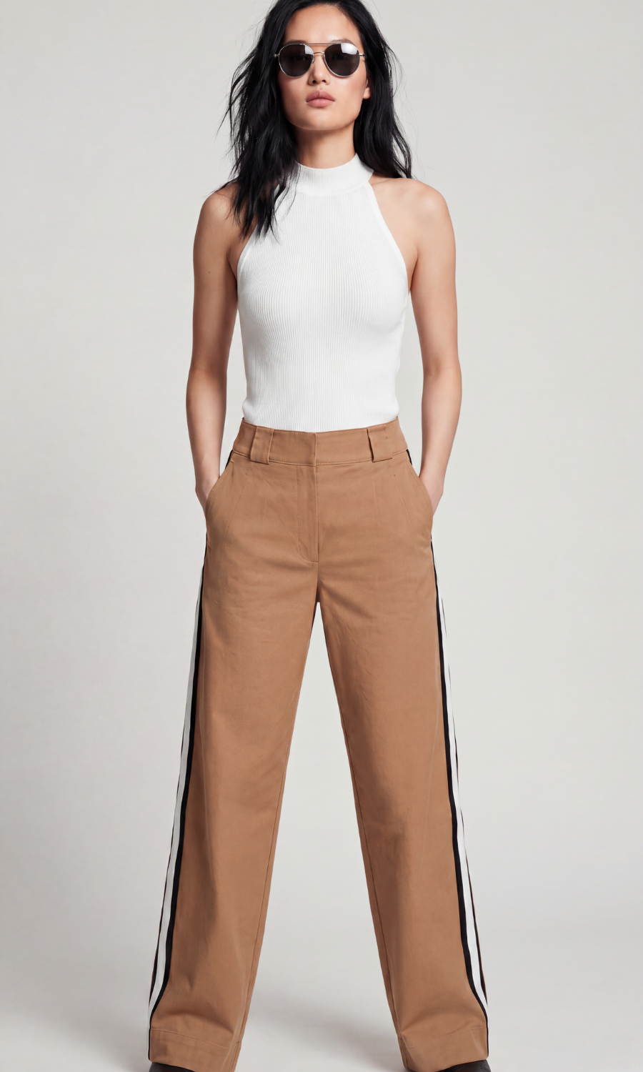 Phillipa Sport Relaxed Wide Leg Trouser
