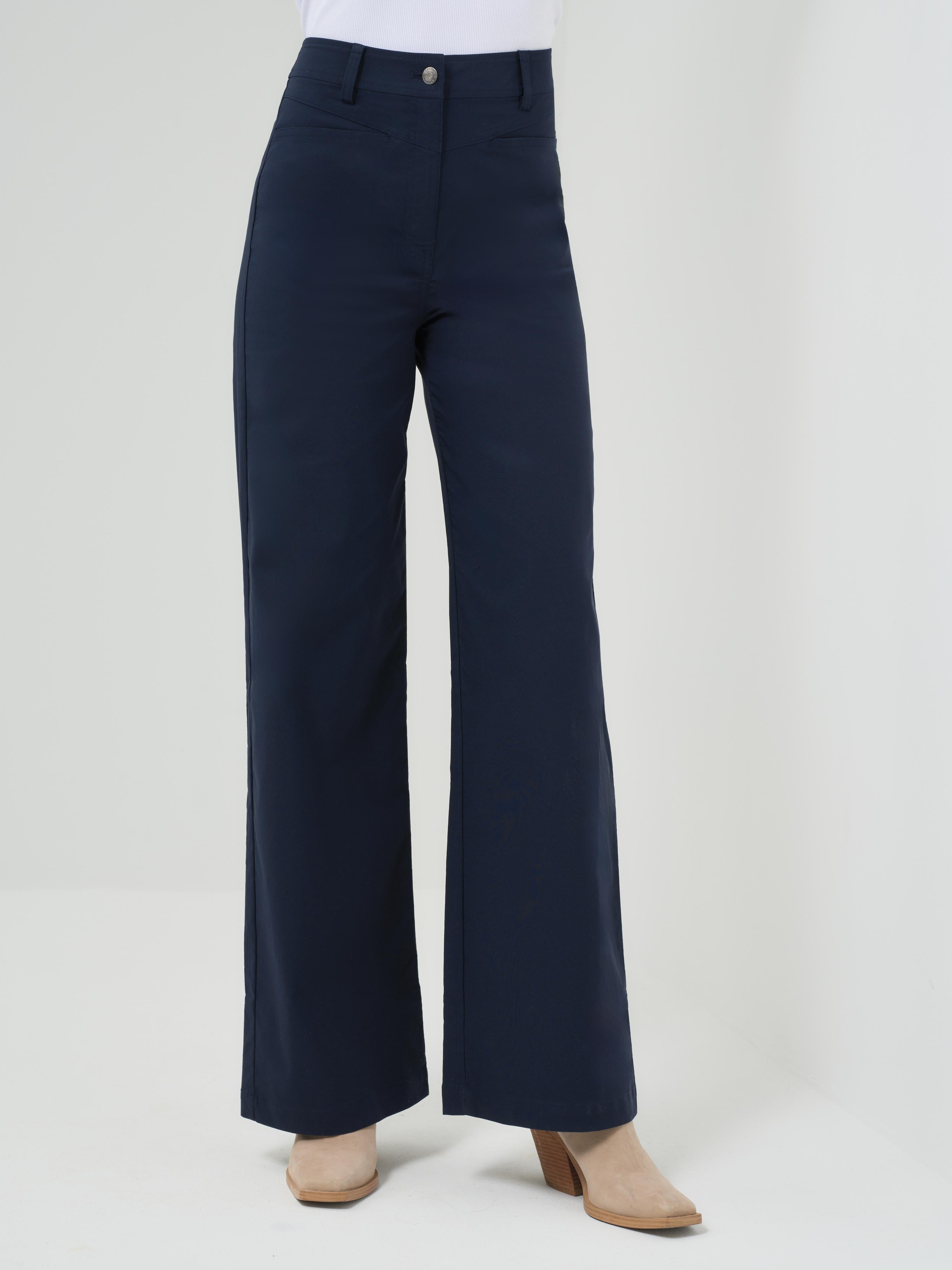 Greyson Mid-Weight Stretch Wide Leg Pant